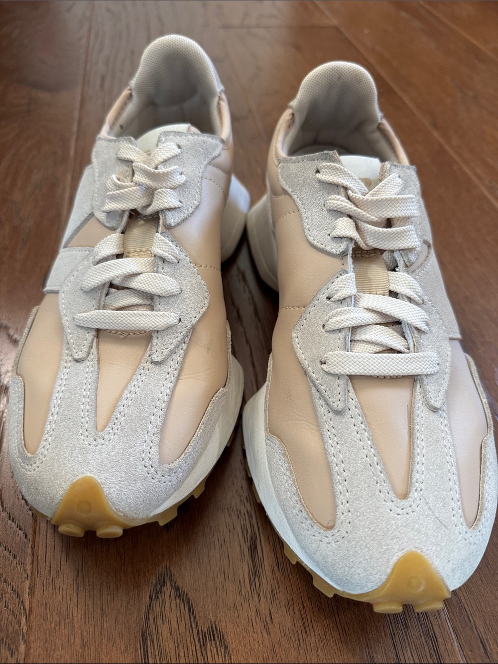 New Balance 327 Women's Sneakers - rare Bisque Desert Clay color (from Anthro) - Picture 9 of 12